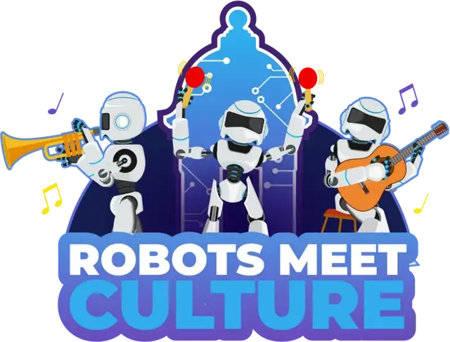 Robots Meet Culture, WRO 2026 theme logo